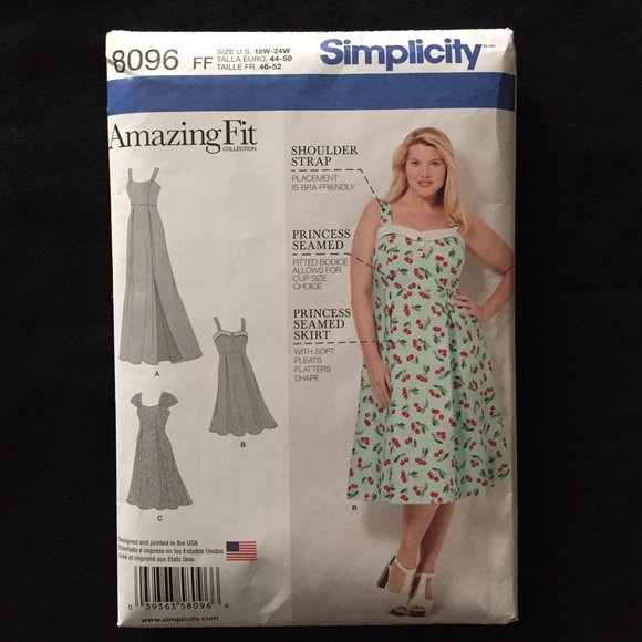🍒 RETRO handmade PLUS-SIZE dress! - Picture 7 of 8